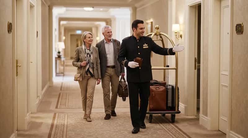#11 - He Walks You Straight to the Room Instead of Just Pointing (Image Credits: Gemini)