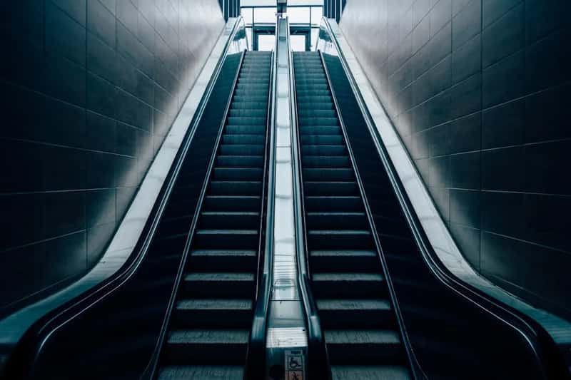 Standing on the left side of the escalator (Image Credits: Unsplash)