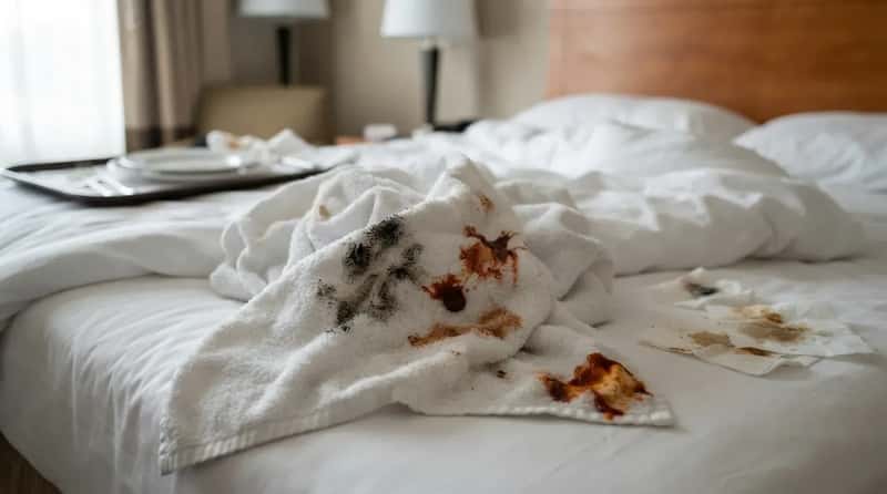 #20 - Using White Towels as Napkins, Grease Rags, and Makeup Wipes (Image Credits: Gemini)