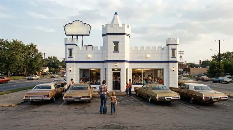 #13 - White Castle: The Tiny Square Burger That Started a War (Image Credits: Gemini)