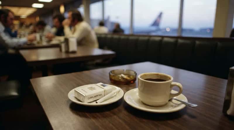 #2 - Complimentary Cigarettes Arrived With Your After-Dinner Coffee (Image Credits: Gemini)