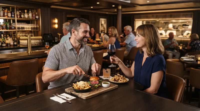 #7 - They Order Specialty Food at Happy-Hour Prices (Image Credits: Gemini)