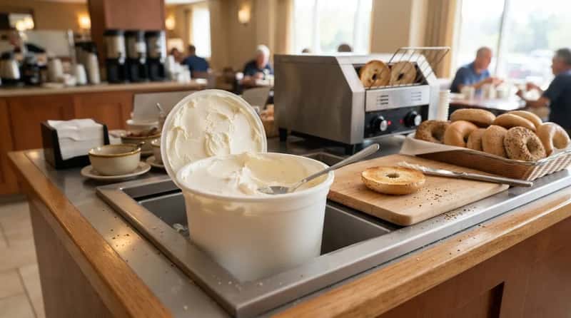 #17 - Bagel Bars With Real Cream Cheese Tubs (Image Credits: Gemini)
