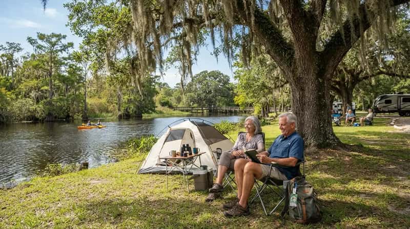 #13 - Louisiana Skips the $3 Per-Person Fee for Seniors and Halves the Campsite (Image Credits: Gemini)