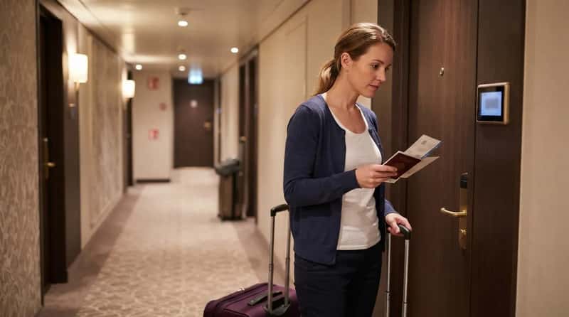 #6 - Double-Checking the Cabin Number and Deck Before Arrival (Image Credits: Gemini)