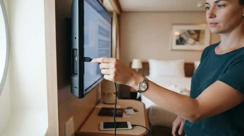 #16 - They Hunt for the Hidden USB Port on the TV (Image Credits: Gemini)