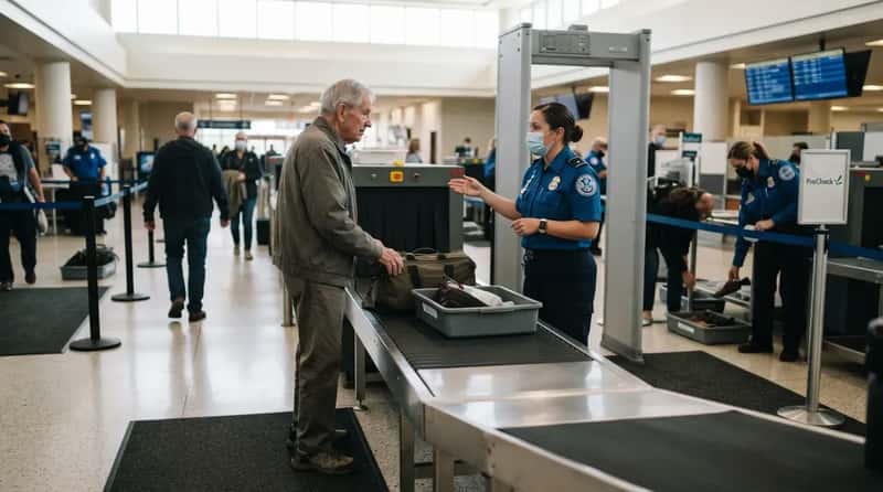 #12 - Turning 75 Does Not Automatically Give You PreCheck (Image Credits: Gemini)