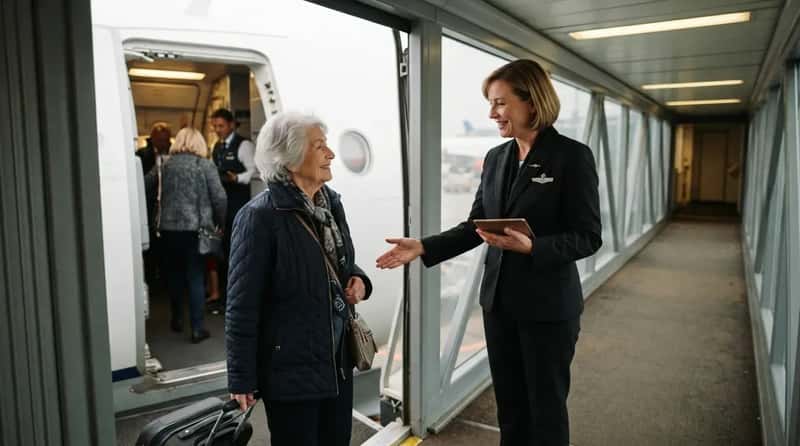 #23 - The First Face They See Is Waiting at the Aircraft Door (Image Credits: Gemini)