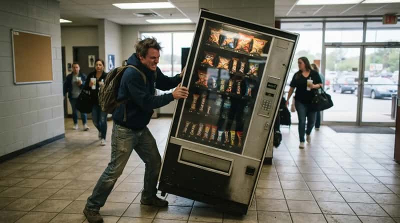 #18 - Vending Machine Wars (Image Credits: Gemini)