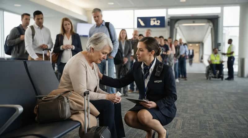 #1 - Staying by a Distressed Passenger's Side Until Help Arrives (Image Credits: Gemini)