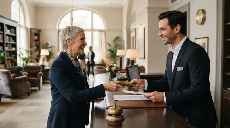 #1 - They Build Real Relationships With the Same Hotel, Year After Year (Image Credits: Gemini)
