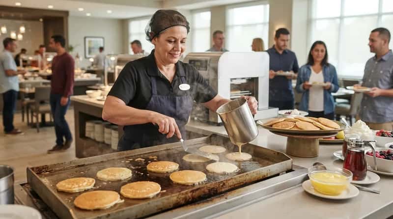 #11 - Fresh Pancakes Instead of the One-Touch Machine (Image Credits: Gemini)