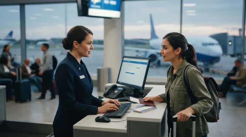 #16 - Rebooking on the Next Available Flight After a Delay (Image Credits: Gemini)