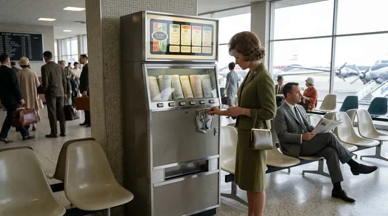 #2 - You Could Buy Life Insurance From a Vending Machine Before Your Flight (Image Credits: Gemini)