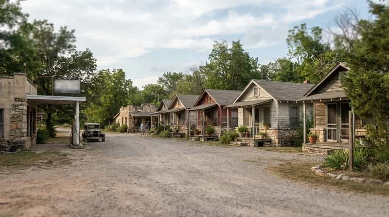 #10 - Rockwood Motor Court: The 1929 Tourist Camp Where the Cabins Are the Originals (Image Credits: Gemini)