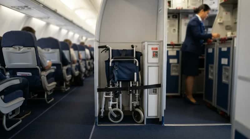#6 - An Onboard Wheelchair That's Legally Required to Exist (Image Credits: Gemini)