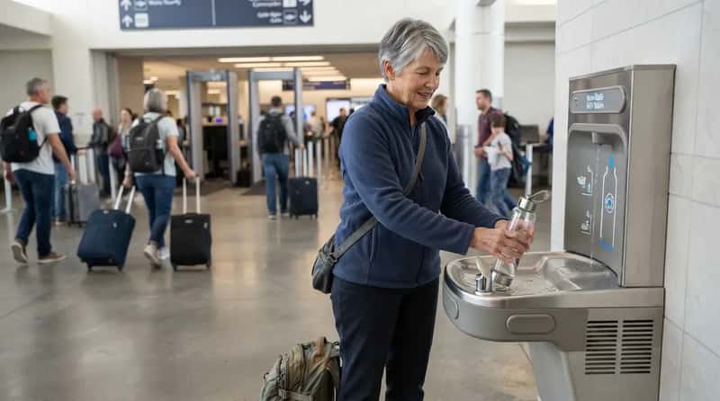#18 - The Empty Water Bottle That Sails Through Security (Image Credits: Gemini)