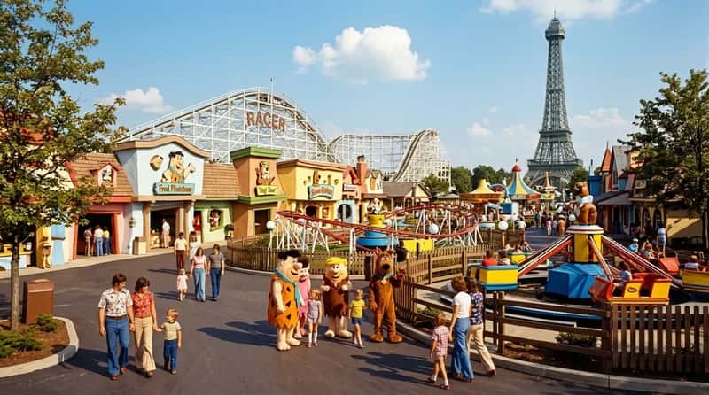 #8 - Hanna-Barbera Land, Kings Island, Ohio (Image Credits: Gemini)