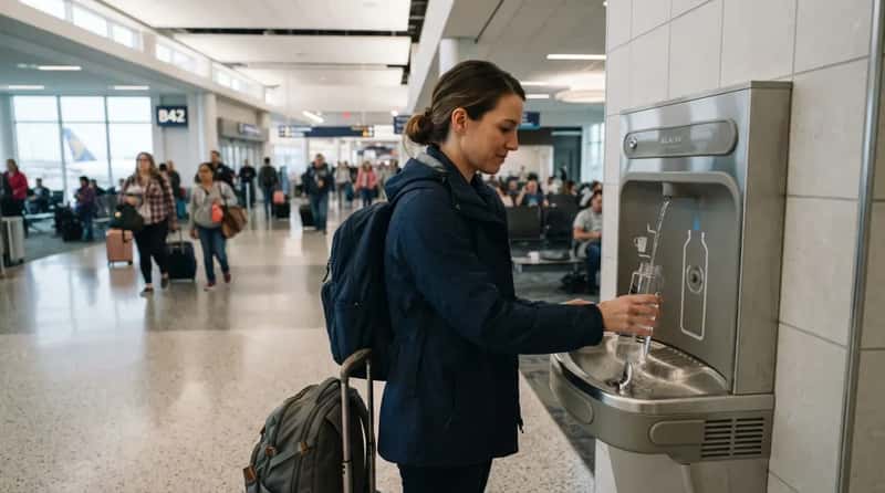 #25 - They Fill Their Bottle After Security, Never Before (Image Credits: Gemini)