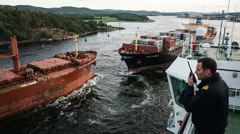 #4 - Two Passing Ships Are Secretly in a Tug-of-War (Image Credits: Gemini)