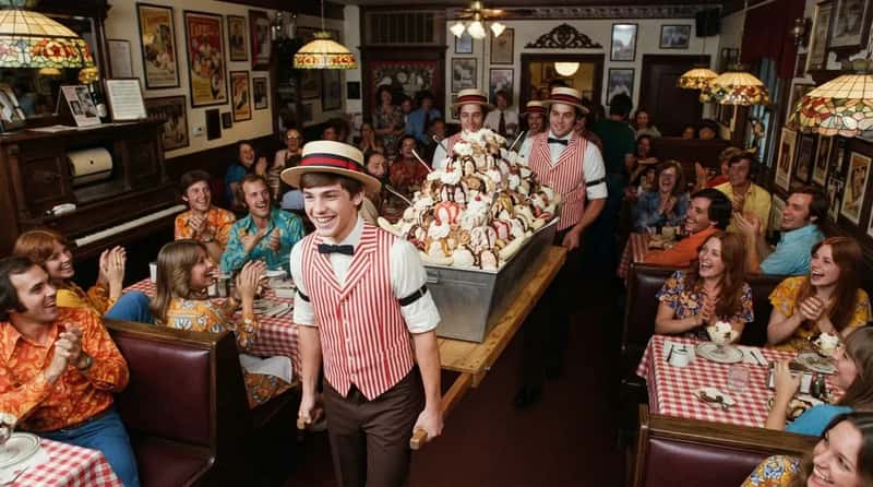#4 - Farrell's Ice Cream Parlour: The Loudest Sundae in America (Image Credits: Gemini)