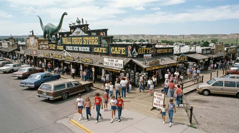 #2 - Wall Drug, the Middle-of-Nowhere Store That Conquered the World (Image Credits: Gemini)