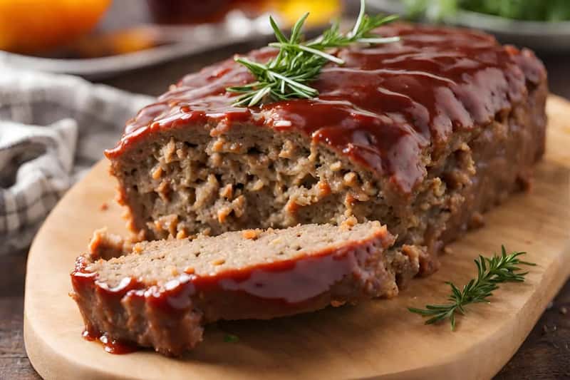 1. Meatloaf with a Sweet Ketchup Glaze (Image Credits: Unsplash)
