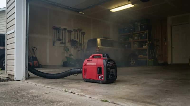 #13 - Never Run It in a Garage, Shed, or Enclosed Space (Image Credits: Gemini)