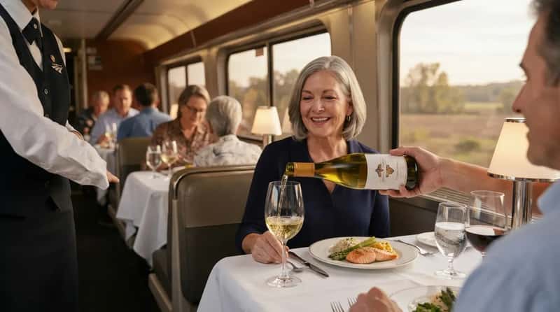 #6 - The Free Wine Pour Passengers Forget To Claim (Image Credits: Gemini)