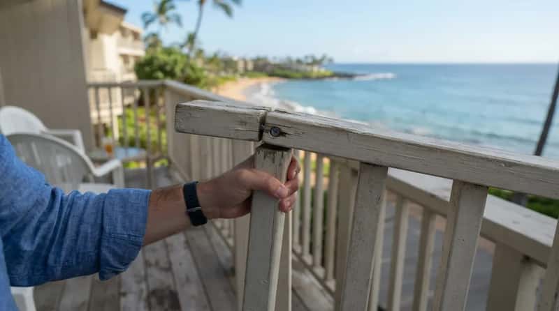 #15 - The Balcony or Deck Railing That Wiggles (Image Credits: Gemini)