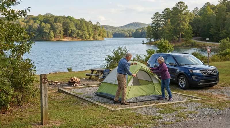 #12 - The Lake Campsite Run by the Army Corps (Image Credits: Gemini)