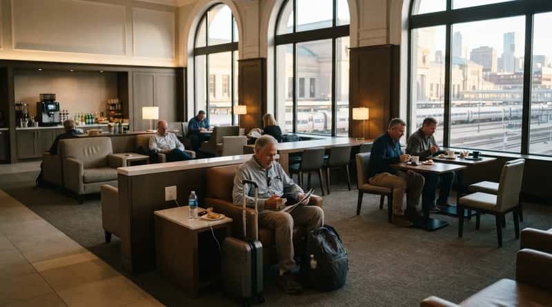 #11 - They Arrive Early to Use the Station Lounge (Image Credits: Gemini)