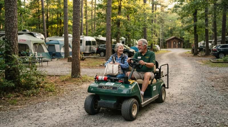 #6 - The Golf Cart Ride Nobody Advertises (Image Credits: Gemini)