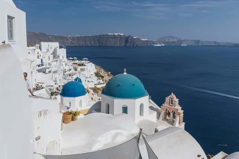 Greece's cruise ships collide with island life (Image Credits: Unsplash)