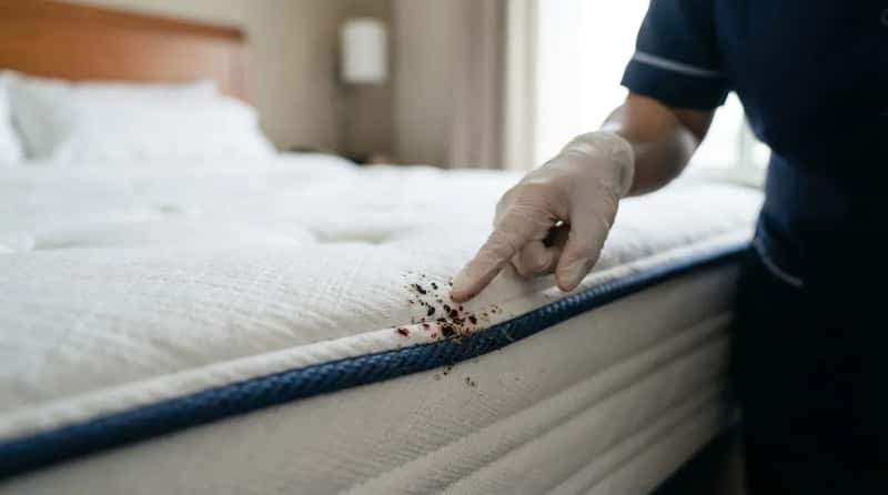 #15 - Dark Specks in the Mattress Seams That Make Supervisors Stop Cold (Image Credits: Gemini)