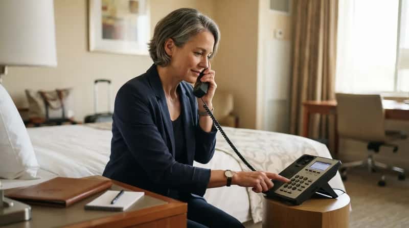#11 - They Test the Room Phone Even Though Nobody Uses It Anymore (Image Credits: Gemini)