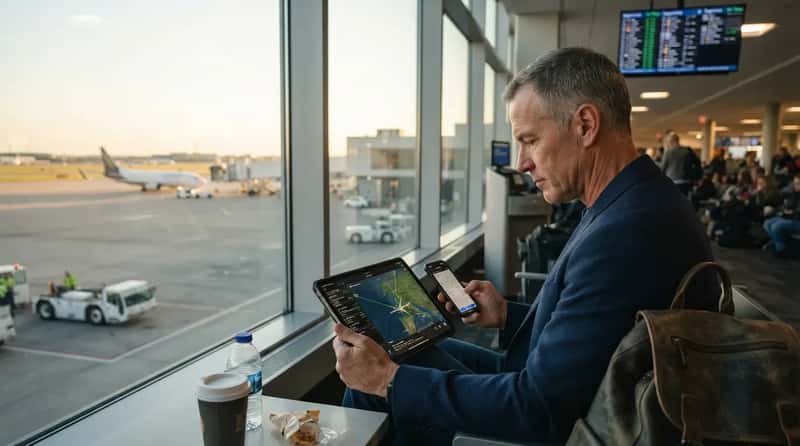 #2 - They Track the Plane, Not Just the Gate Screen (Image Credits: Gemini)