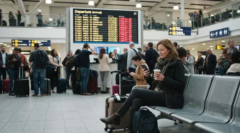 2. A Canceled Flight Doesn't Wreck Your Whole Day (Image Credits: Gemini)