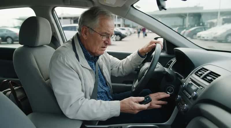 #3 - The Elderly Keyless Confusion (Image Credits: Gemini)