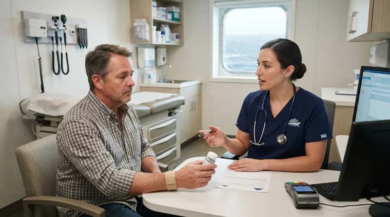 #15 - A Medical Center Visit for Seasickness (Image Credits: Gemini)