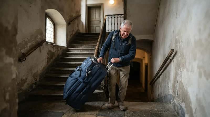 #12 - The Suitcase That Turned a Dream Trip Into a Workout (Image Credits: Gemini)