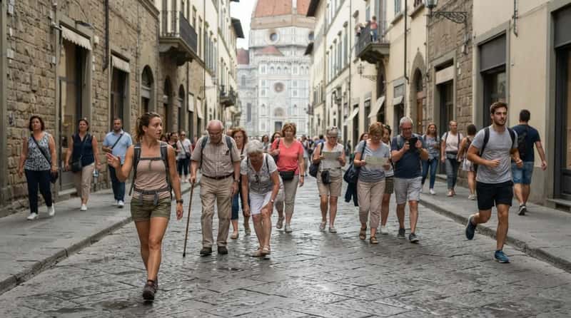 21. Group Walking Pace Gets Wildly Overestimated (Image Credits: Gemini)