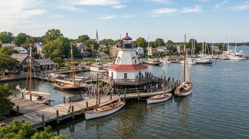 #9 - St. Michaels, Maryland: The Town That Fooled the British and Everyone Since (Image Credits: Gemini)