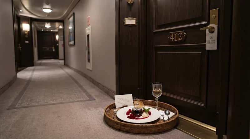 #10 - A Dessert Delivered Straight to Your Cabin Door (Image Credits: Gemini)