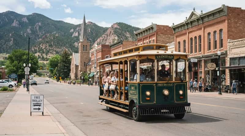 9. Catch the Free Trolley Into a Town You'd Never Otherwise See (Image Credits: Gemini)