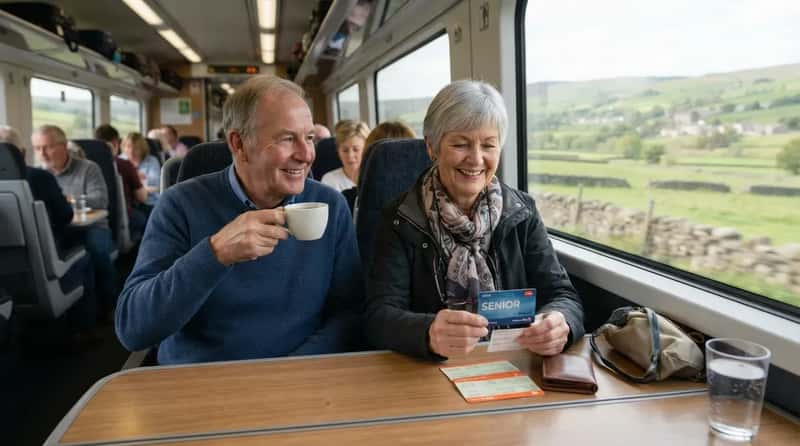 #10 - Britain's Senior Railcard Takes a Third Off for ยฃ35 (Image Credits: Gemini)