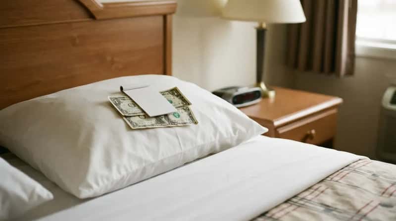 #14 - The Housekeeping Tip Left on the Pillow (Image Credits: Gemini)