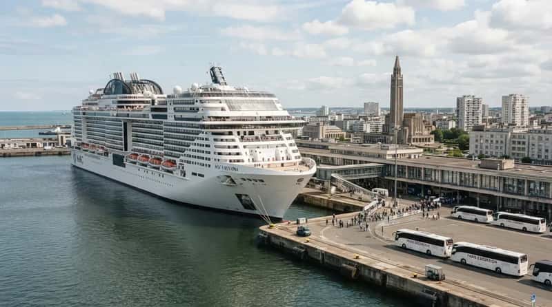 #5 - Le Havre: The "Paris" Port Is a 2.5-Hour Commute (Image Credits: Gemini)