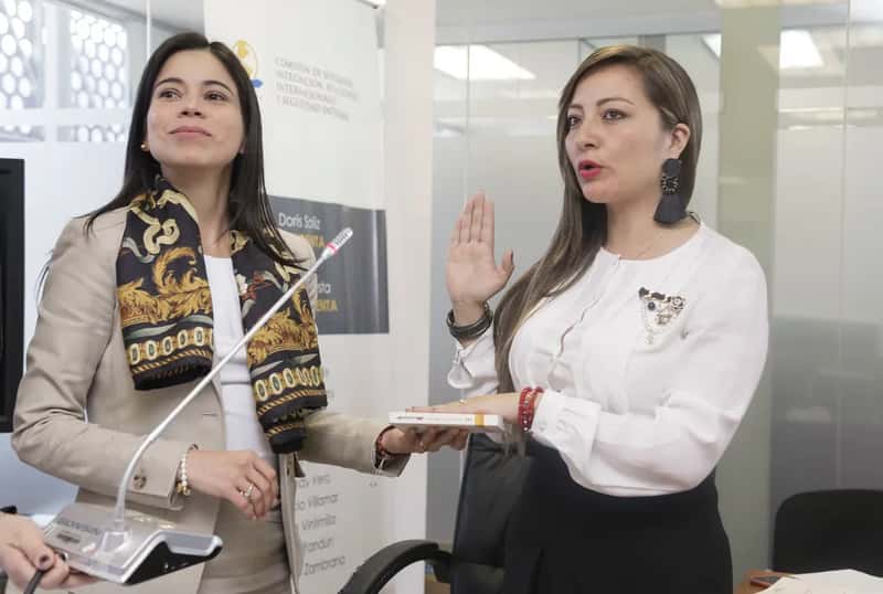 Esther Cuesta, Acting President of Ecuador's National Assembly (Asamblea Nacional del Ecuador, Flickr, CC BY-SA 2.0)