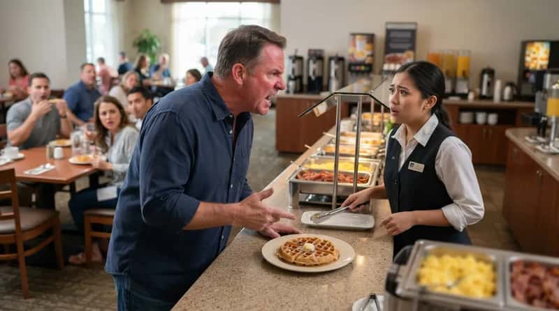 #9 - Screaming at Staff Over a Soggy Waffle (Image Credits: Gemini)